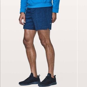 Lululemon Surge Short *6" Updated
Heather Allover Iron Blue True Navy